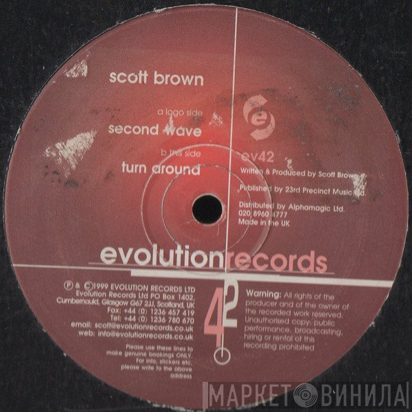 Scott Brown  - Second Wave / Turn Around