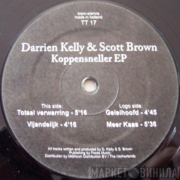 Scott Brown, Darrien Kelly - Koppensneller EP
