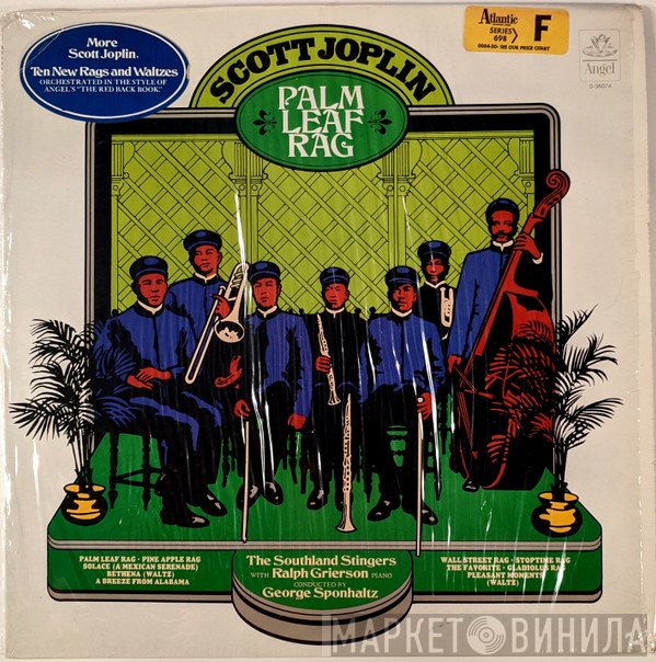 Scott Joplin : The Southland Stingers With Ralph Grierson, George Sponhaltz  - Palm Leaf Rag