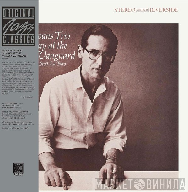 Scott LaFaro, The Bill Evans Trio - Sunday At The Village Vanguard