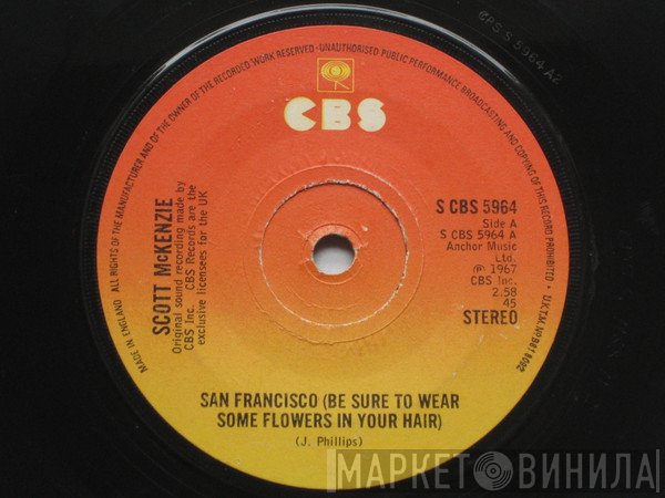 Scott McKenzie - San Francisco (Be Sure To Wear Some Flowers In Your Hair)