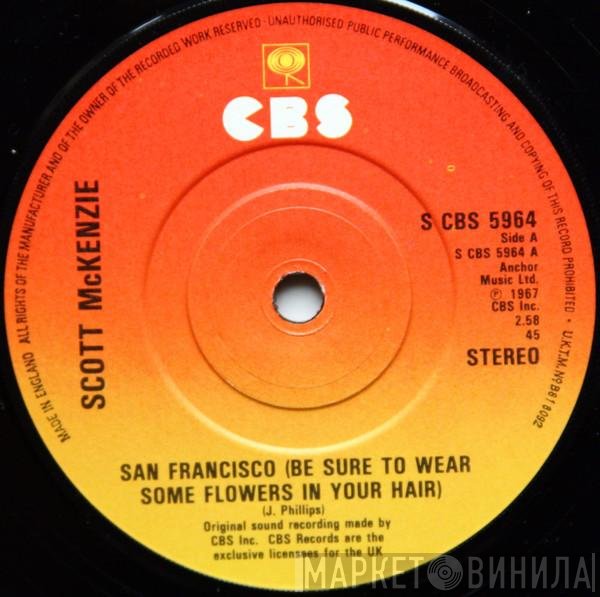 Scott McKenzie - San Francisco (Be Sure To Wear Some Flowers In Your Hair)