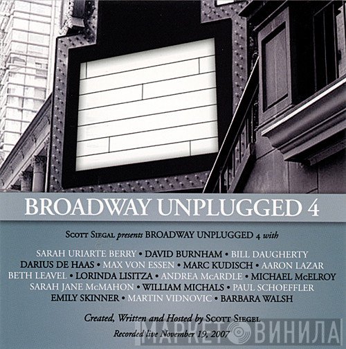 Scott Siegel - Broadway Unplugged 4