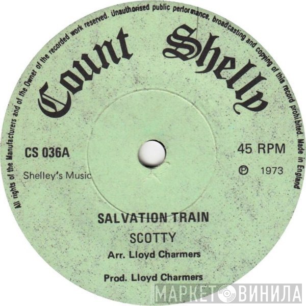 Scotty , Ken Parker - Salvation Train / Message To Mary