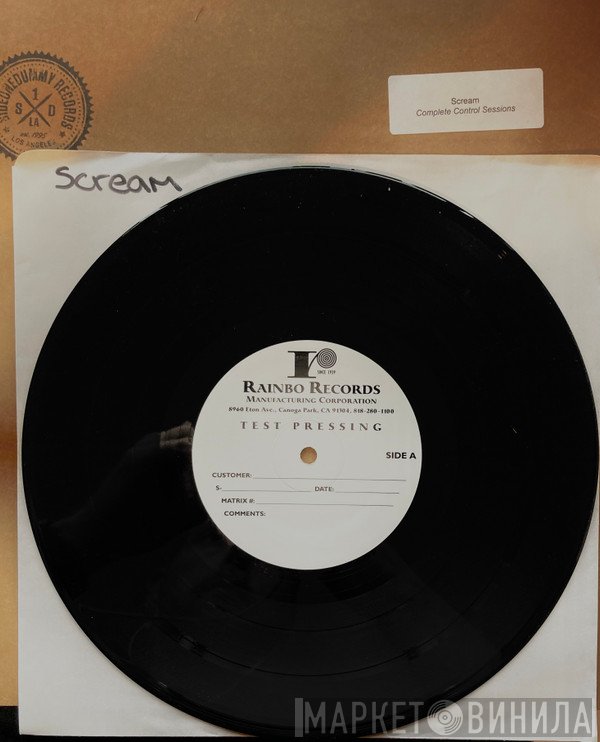 Scream   - Complete Control Recording Sessions