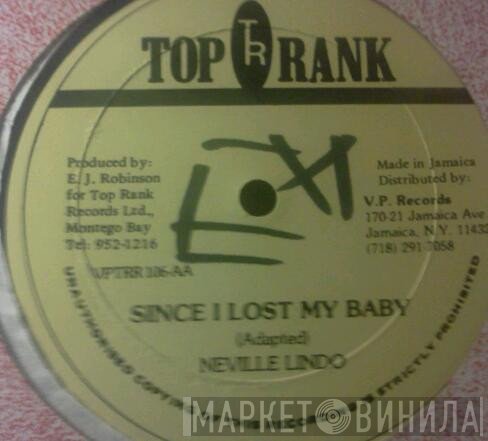 Screwdriver , Neville Lindo - Since I Lost My Baby / Row Your Boat