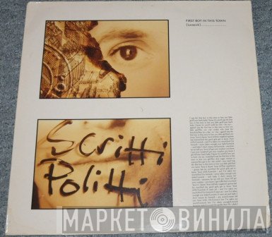 Scritti Politti  - First Boy In This Town (Lovesick)