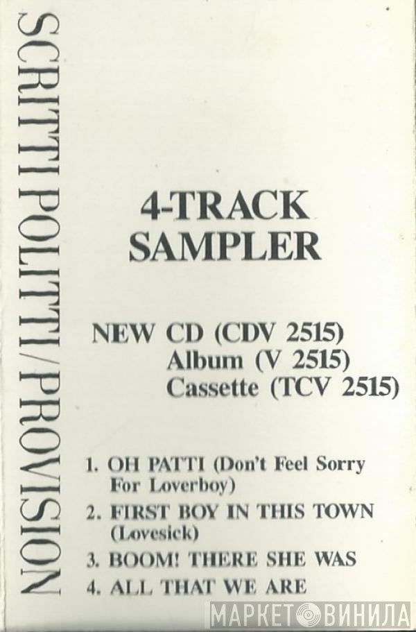 Scritti Politti  - Provision