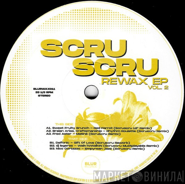 Scruscru - Rewax EP Vol. 2