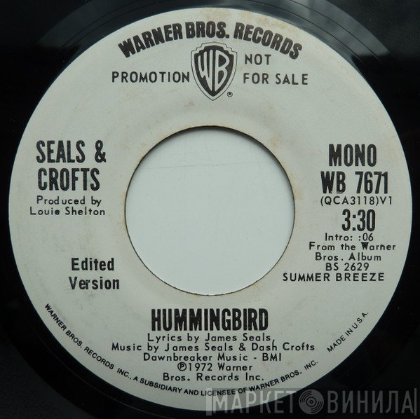 Seals & Crofts  - Hummingbird