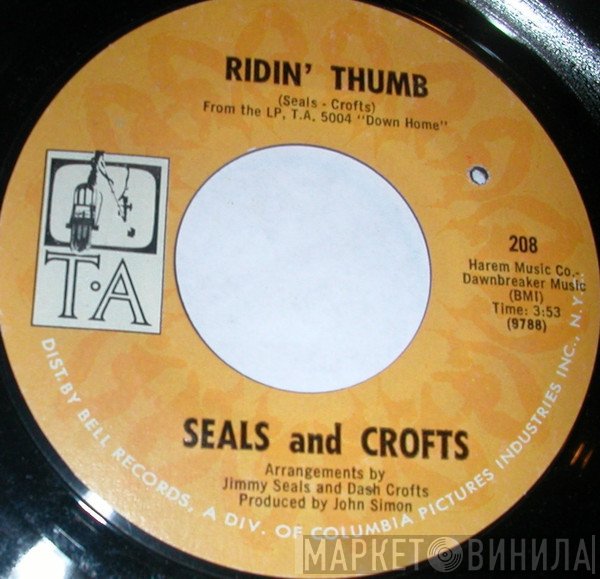 Seals & Crofts  - Ridin' Thumb