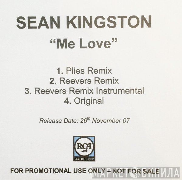 Sean Kingston - Me Love