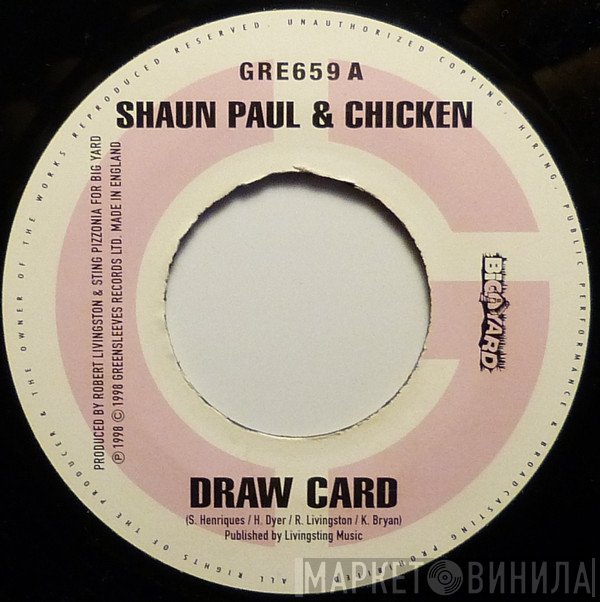 Sean Paul & Mr. Chicken  - Draw Card