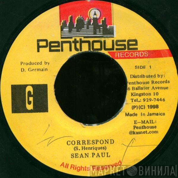 Sean Paul  - Correspond