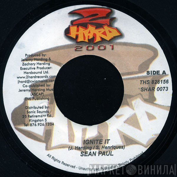 Sean Paul  - Ignite It