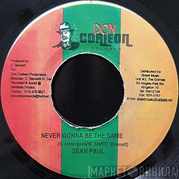 Sean Paul - Never Gonna Be The Same