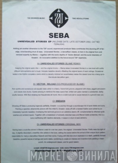 Seba - Unrevealed Stories