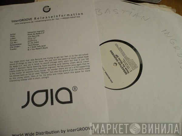 Sebastian Ingrosso - Hook Da Mode EP