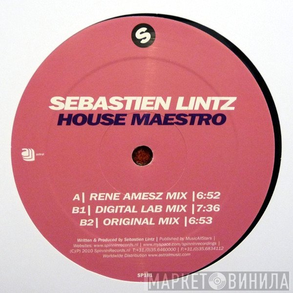 Sebastien Lintz - House Maestro