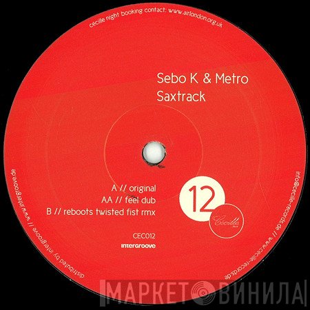 Sebo K, Metro  - Saxtrack