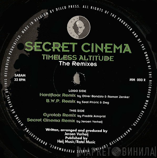 Secret Cinema - Timeless Altitude (The Remixes)