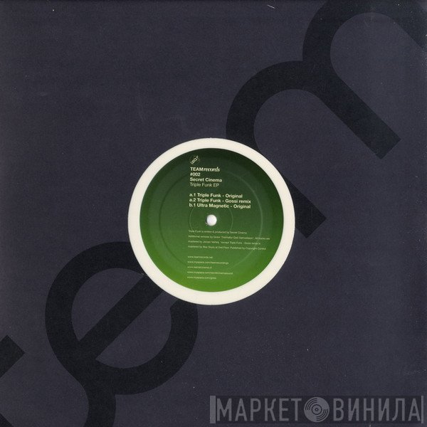 Secret Cinema - Triple Funk EP