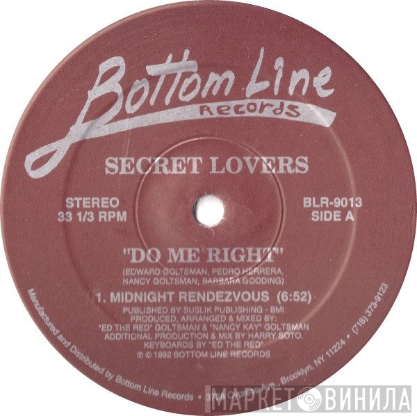 Secret Lovers - Do Me Right