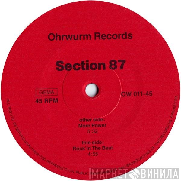 Section 87 - More Power / Rock'in The Beat