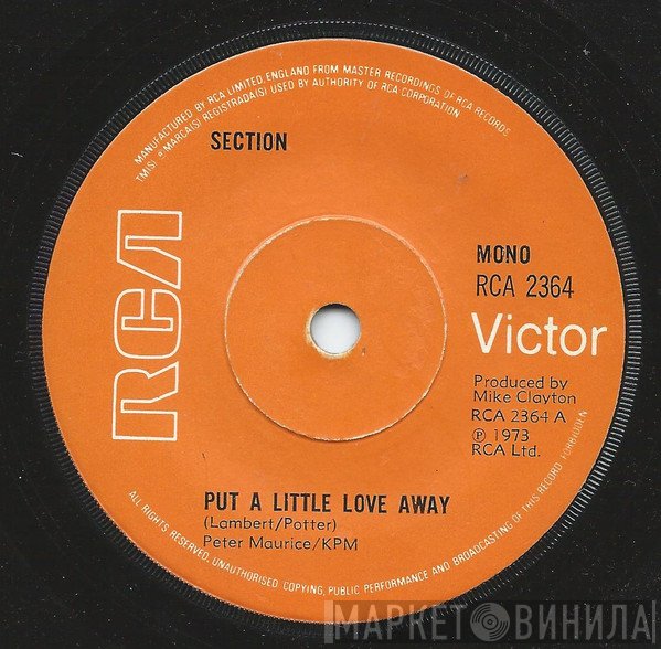 Section  - Put A Little Bit Of Love Away