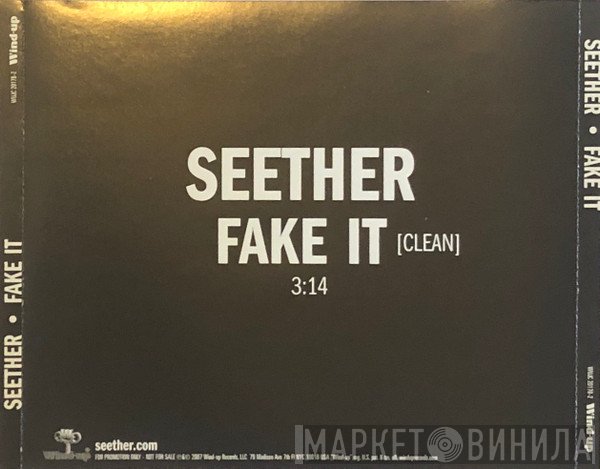 Seether  - Fake It