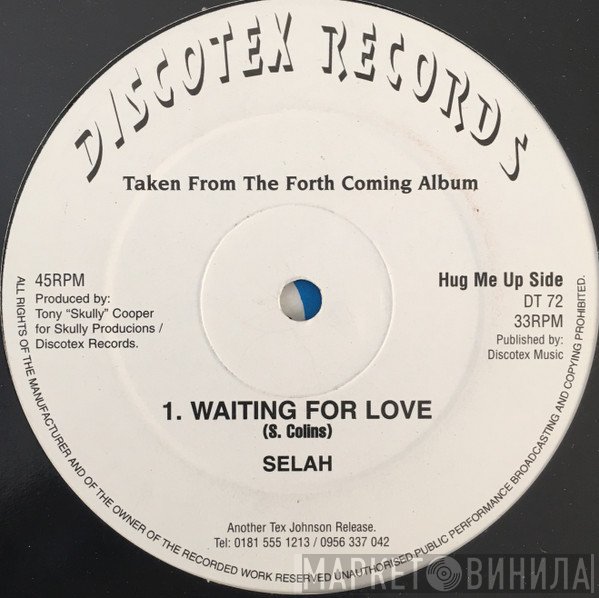 Selah Collins, Colin B  - Waiting For Love / Latest Craze