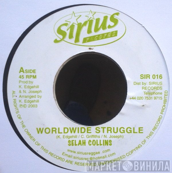 Selah Collins - Worldwide Struggle