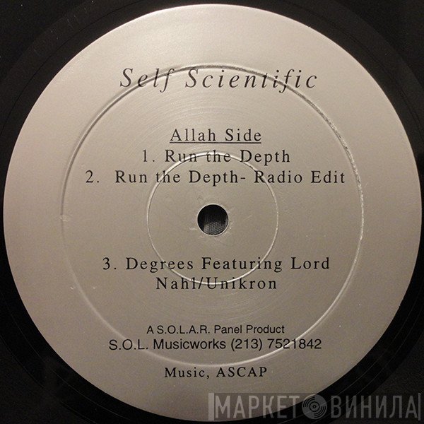 Self Scientific  - Run The Depth / Degrees