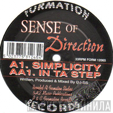 Sense Of Direction - Simplicity / In Ta Step