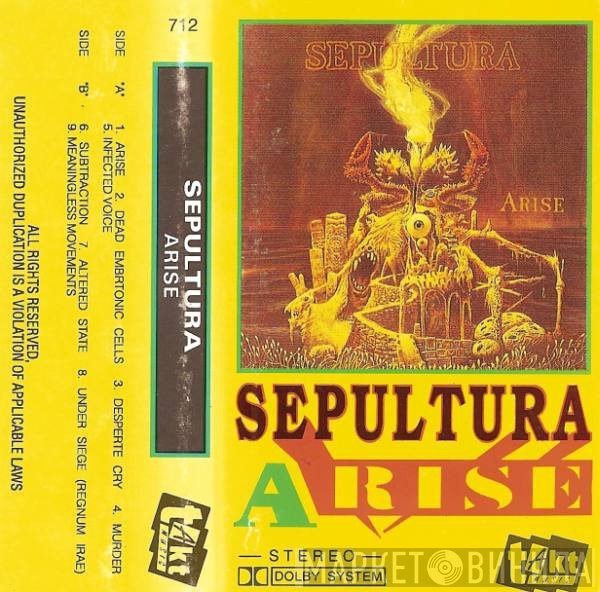 Sepultura  - Arise