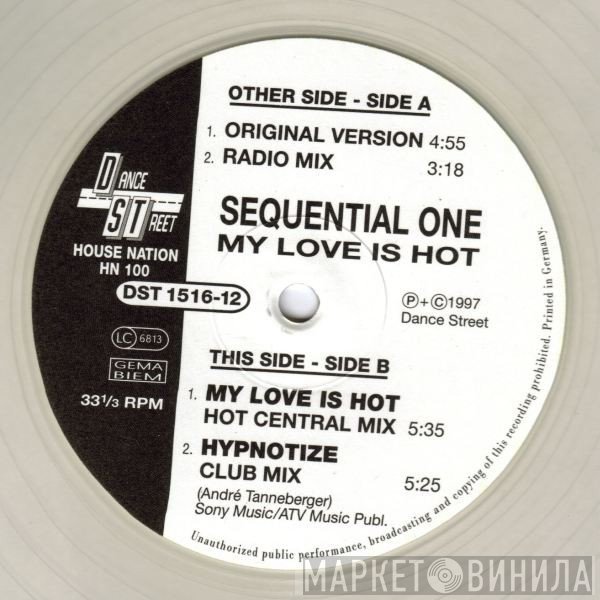 Sequential One - My Love Is Hot
