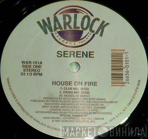 Serene  - House On Fire