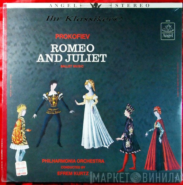 Sergei Prokofiev / Philharmonia Orchestra Conducted By Efrem Kurtz  - Romeo And Juliet - Ballet Music