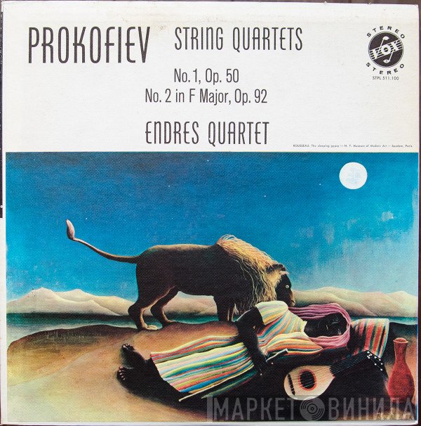 Sergei Prokofiev - Endres-Quartett  - String Quartets
