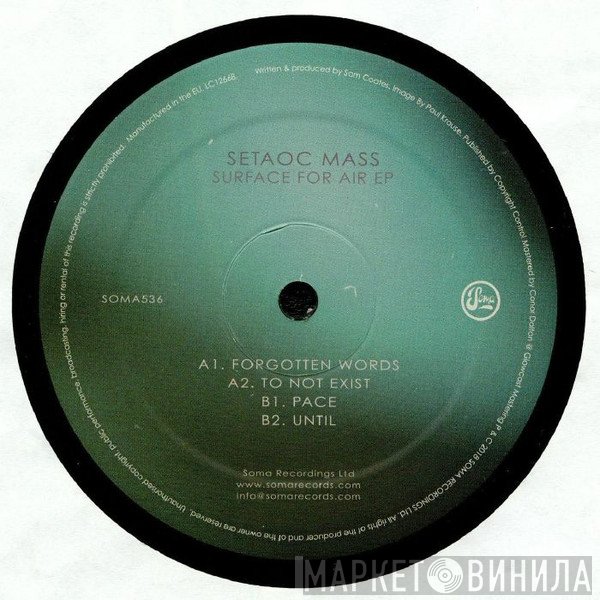 Setaoc Mass - Surface For Air EP