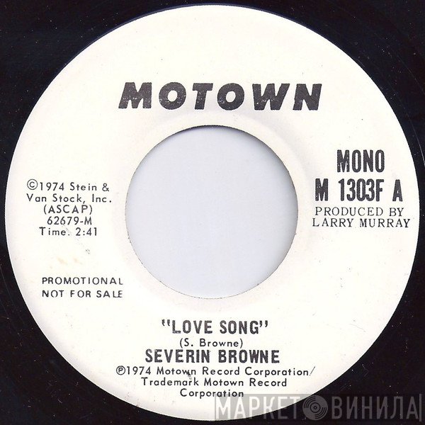 Severin Browne - Love Song