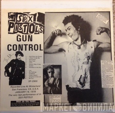 Sex Pistols  - Gun Control