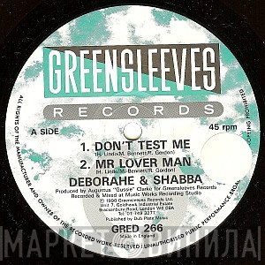 Shabba Ranks, Little Twitch, Deborahe Glasgow - Don't Test Me / Can't Stand Me