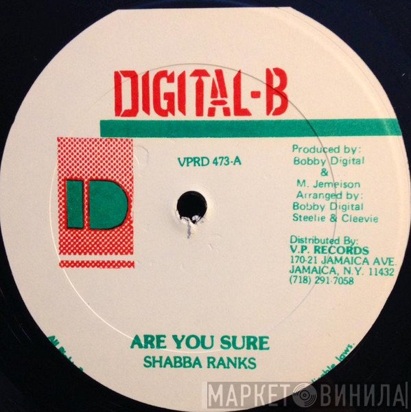Shabba Ranks  - Are You Sure