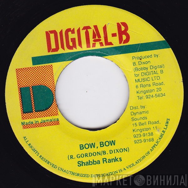 Shabba Ranks  - Bow, Bow