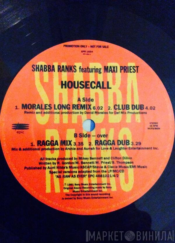 Shabba Ranks Featuring Maxi Priest  - Housecall