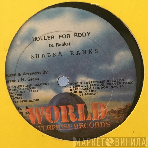 Shabba Ranks  - Holler For Body
