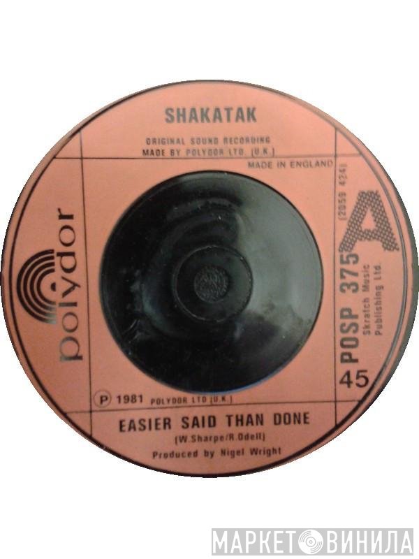 Shakatak - Easier Said Than Done