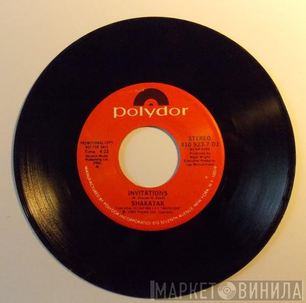 Shakatak  - Invitations