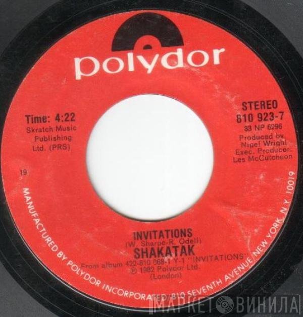 Shakatak  - Invitations